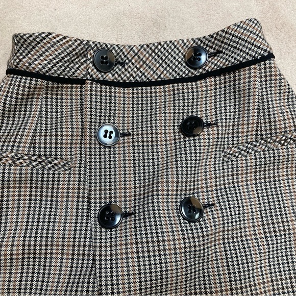 Zara plaid mini skirt - size XS - Picture 4 of 7